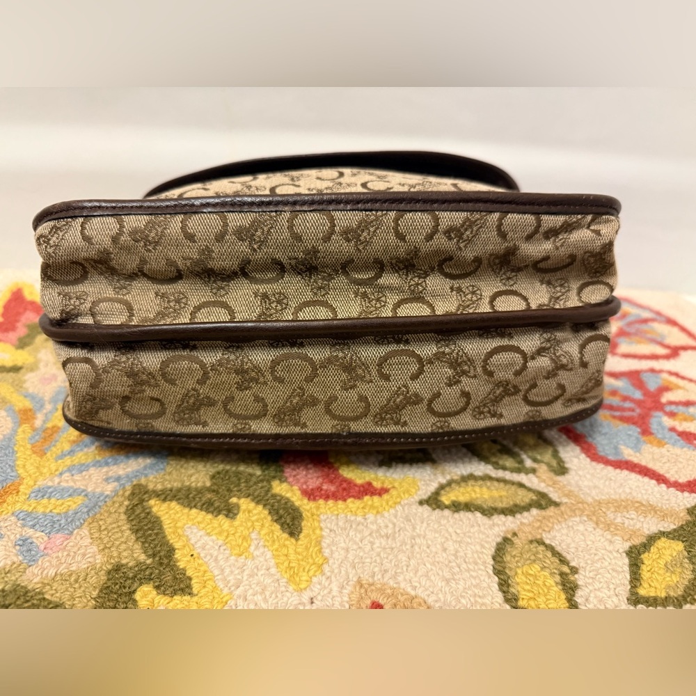 Celine Tan and Brown Crossbody Bag - Picture 3 of 16